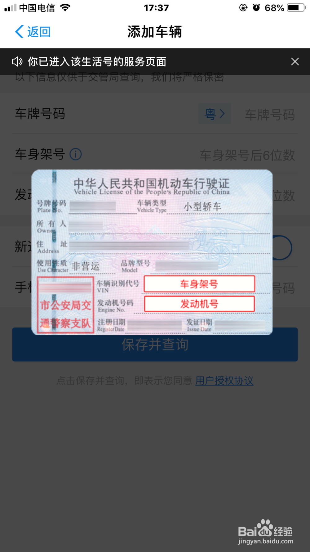 怎么用支付宝查机动车违章