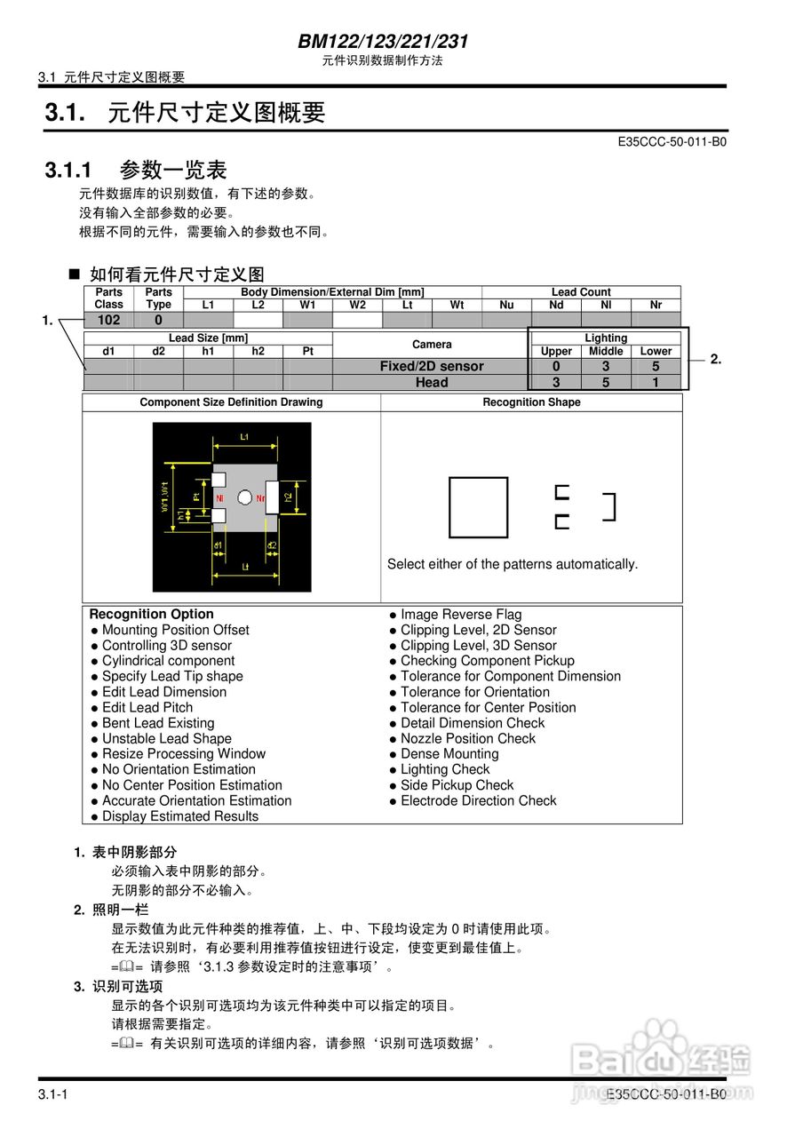 松下BM122/123/221/231模块式贴片机使用说明书:[4]