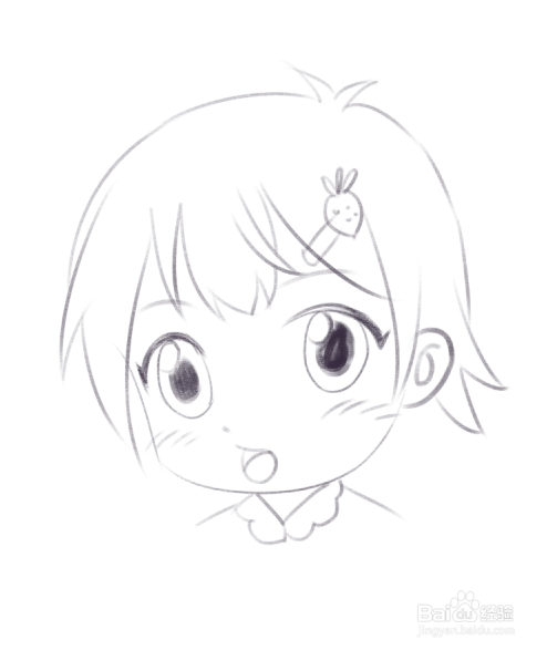 Q版漫画头部简单技法