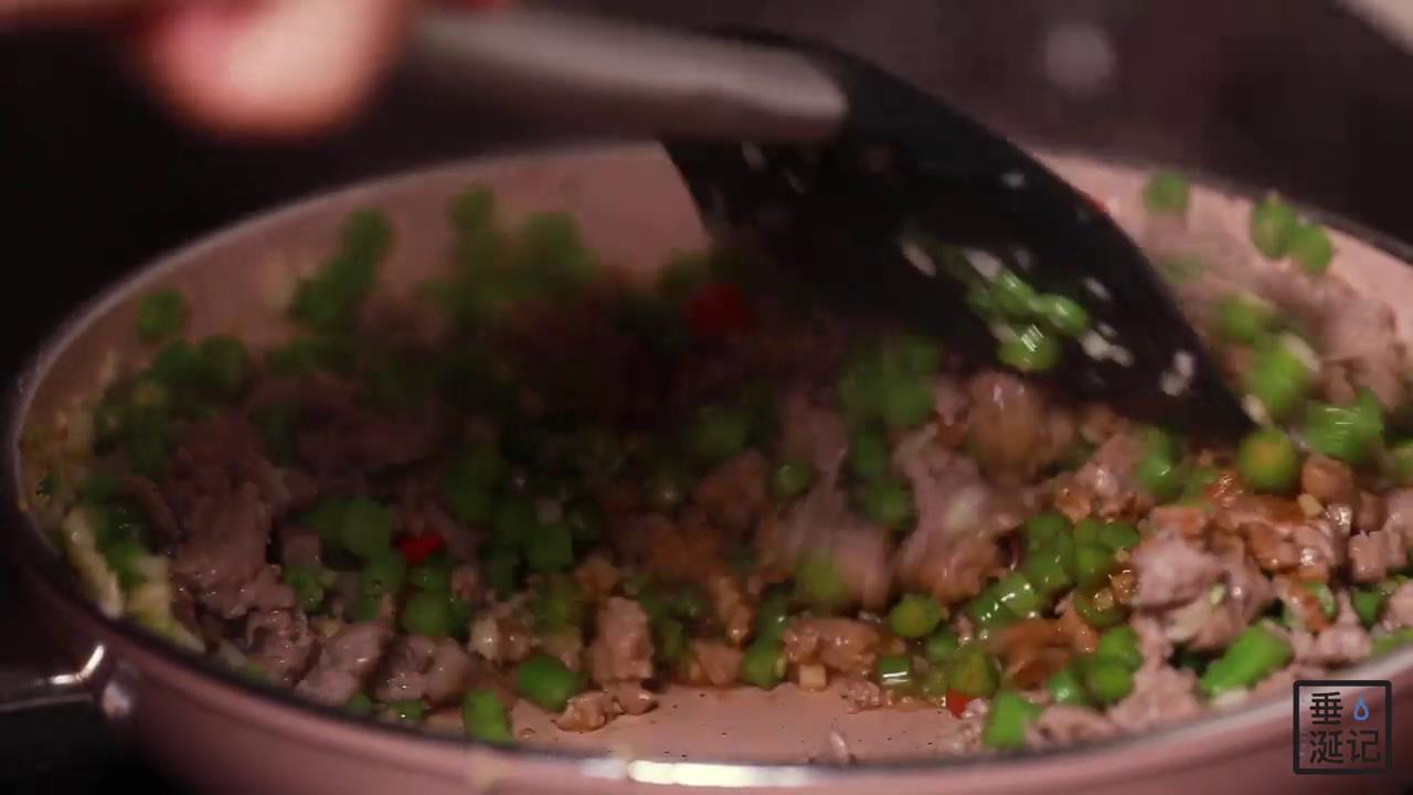 肉末豆角怎么做