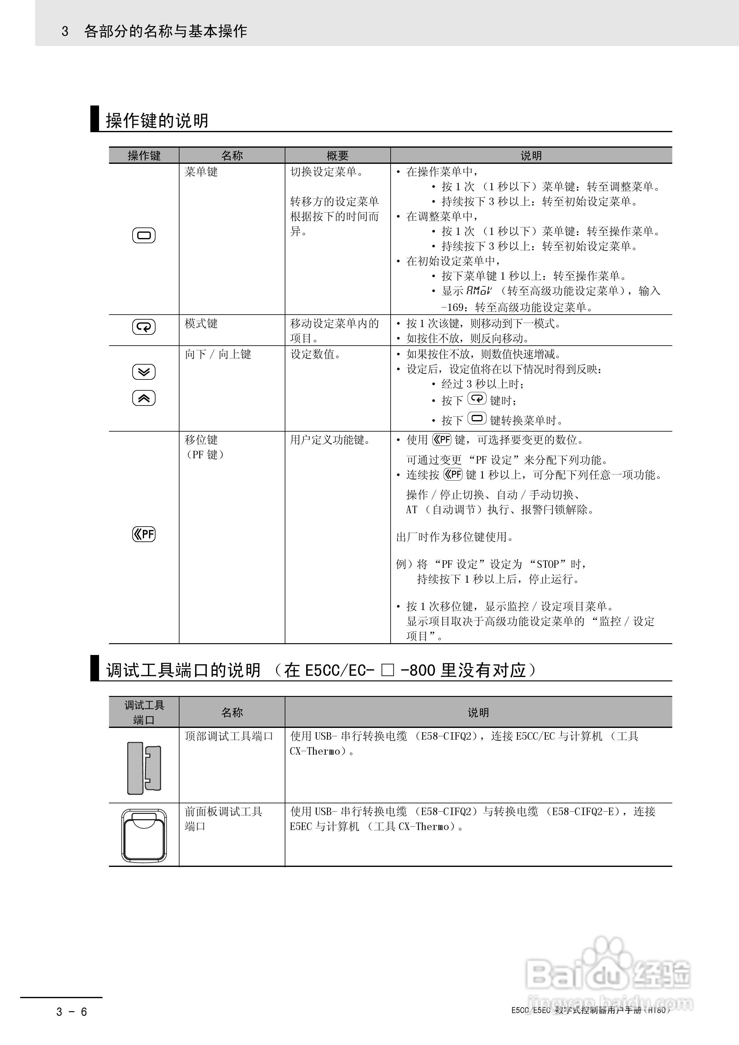 欧姆龙温控器E5CC-E5EC操作手册:[7]