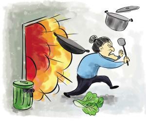 秋冬季厨房使用安全常识