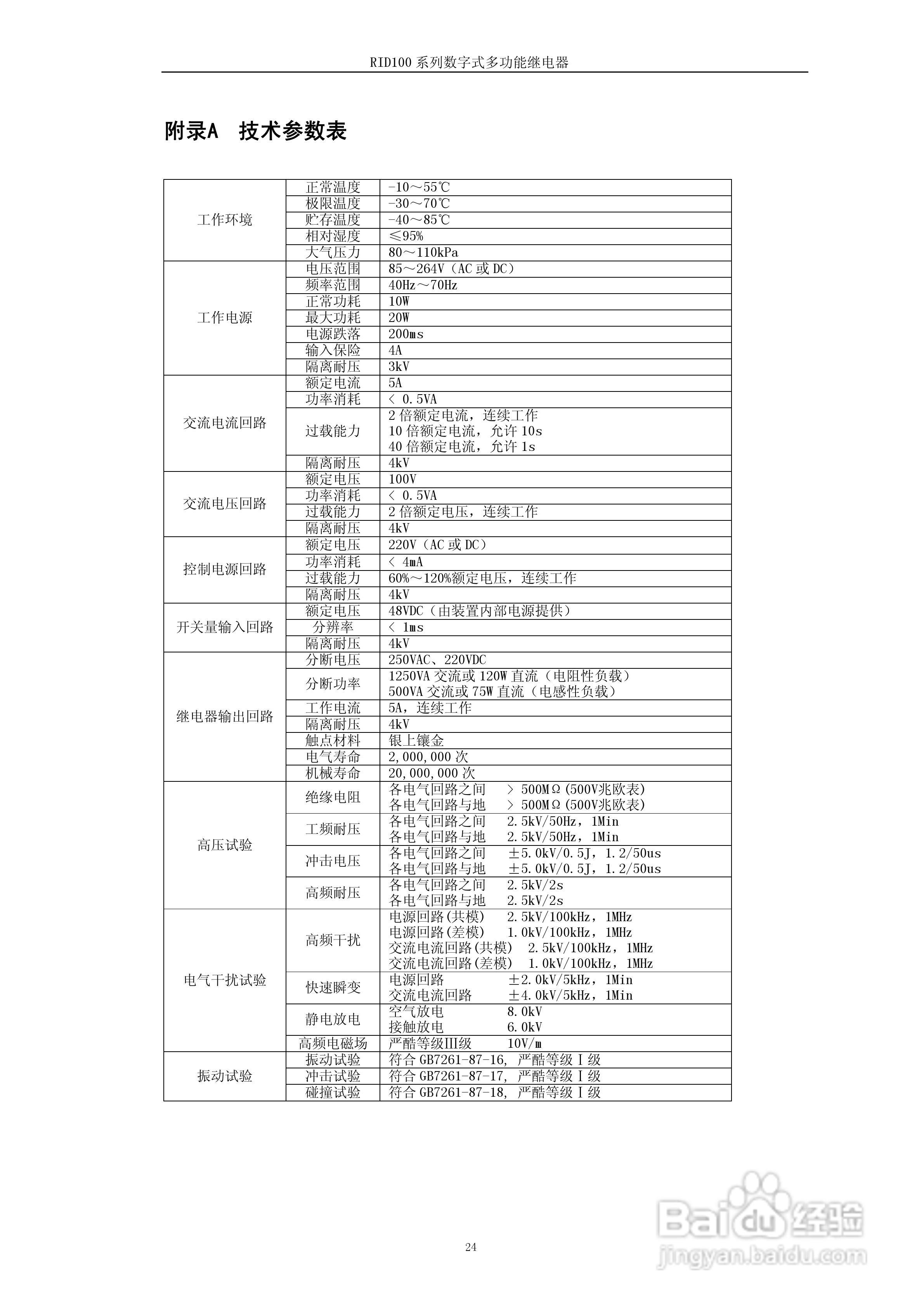 RID100系列数字式多功能继电器使用手册:[3]