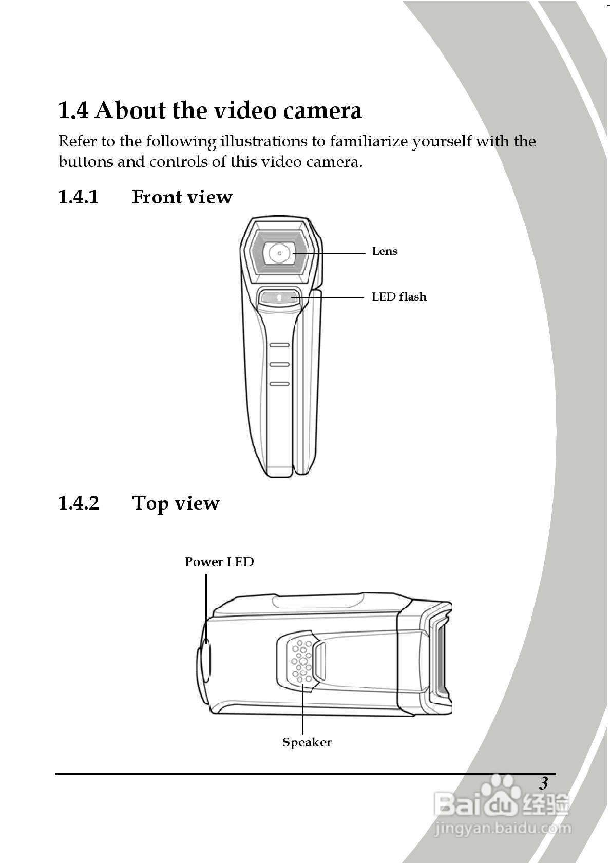 德之杰DXG-5B7V码摄像机说明书:[2]