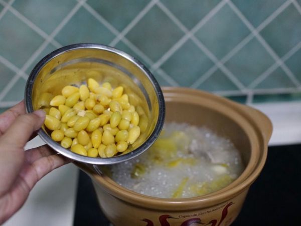 白果咸菜猪肚煲