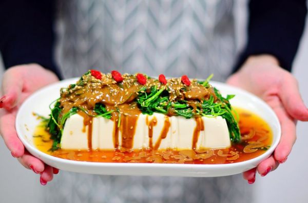 芝麻叶麻将豆腐