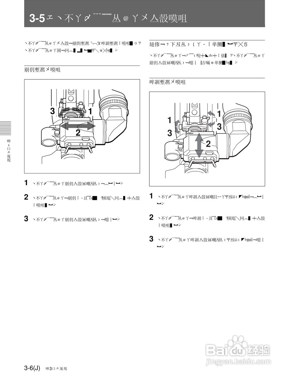 SONY HDC-F950高清摄像机说明书:[3]