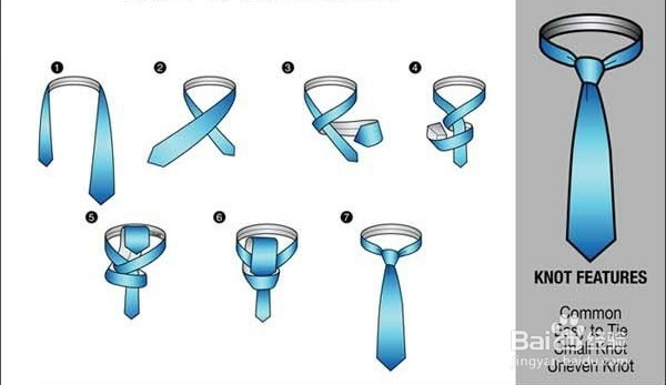 领带的系法图解