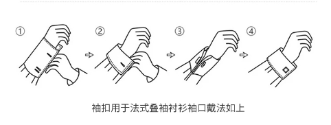 袖口钉怎么使用