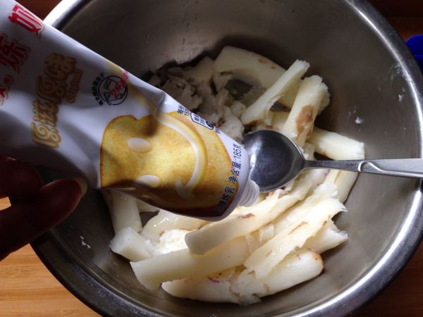 蓝莓冻干南瓜山药泥