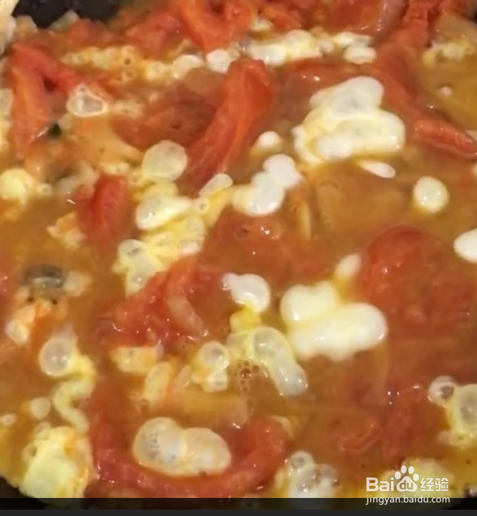 海蛎干番茄炒鸡蛋的做法