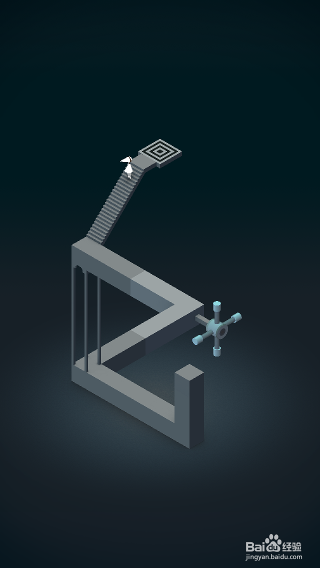 纪念碑谷通关攻略：[1]第一关（第一章）