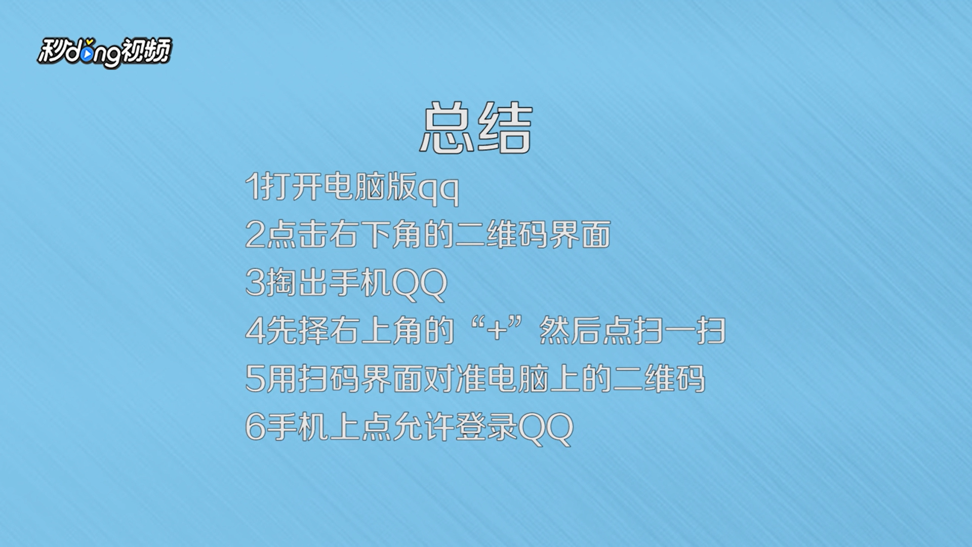 QQ电脑版如何通过扫码登录