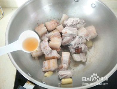 让人垂涎的糖桂花红烧肉