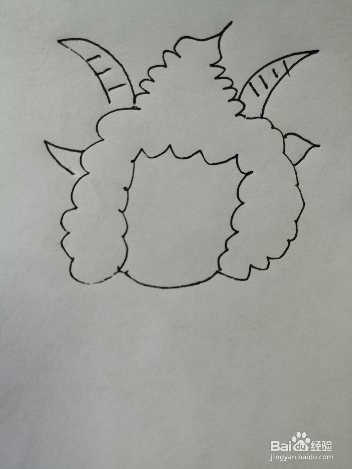 可爱的懒羊羊怎么画