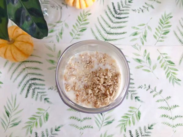 奶香金瓜燕麦糊