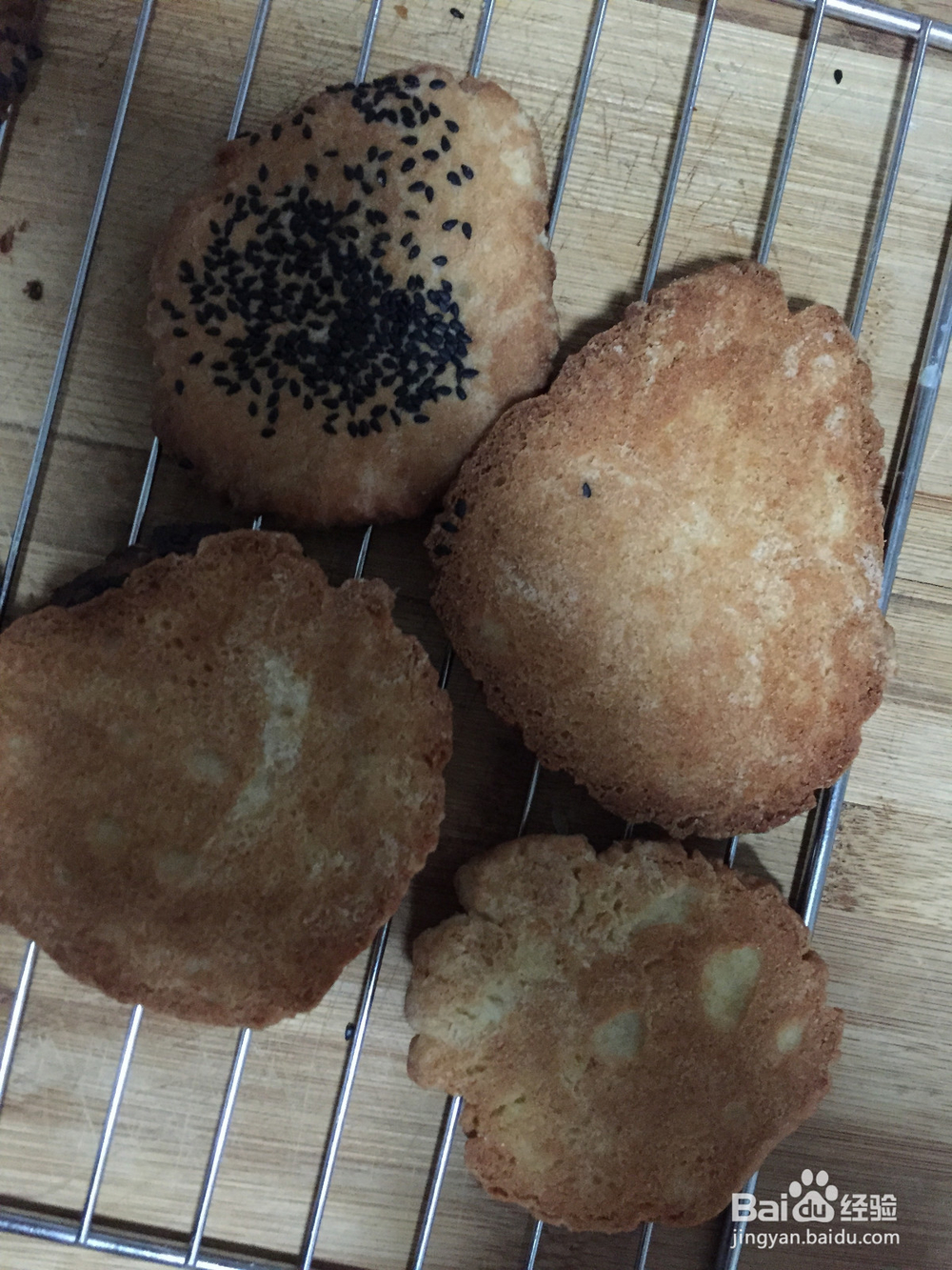 黑芝麻桃酥的家常做法