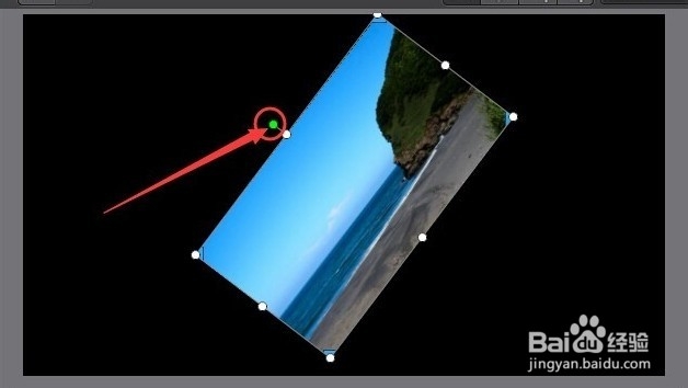 威力导演怎么旋转视频