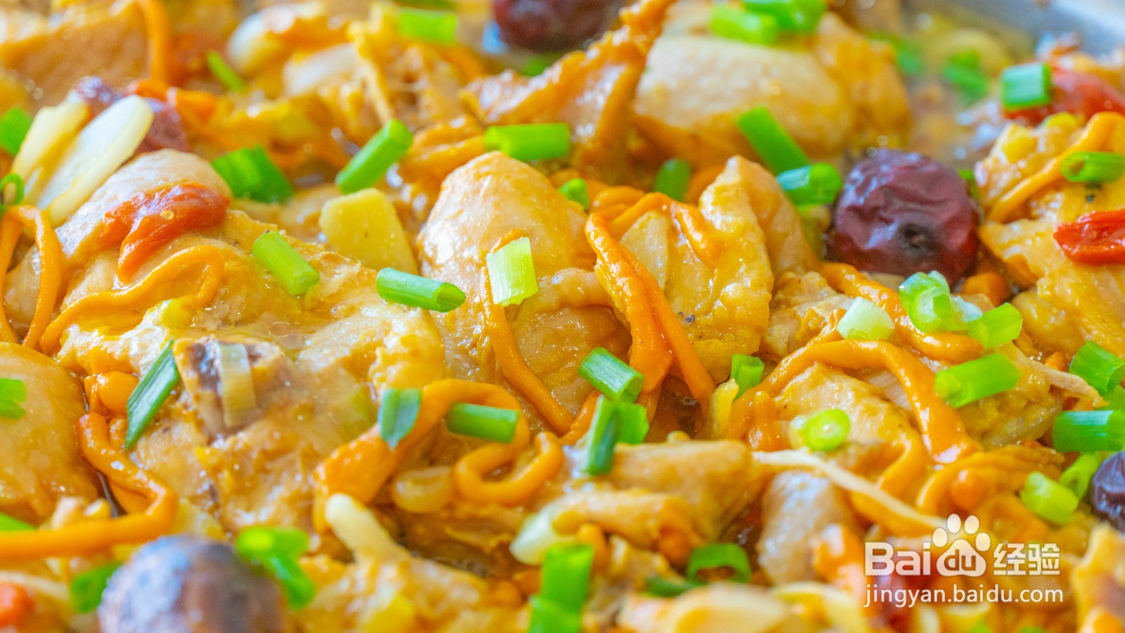 虫草菇蒸鸡怎么做