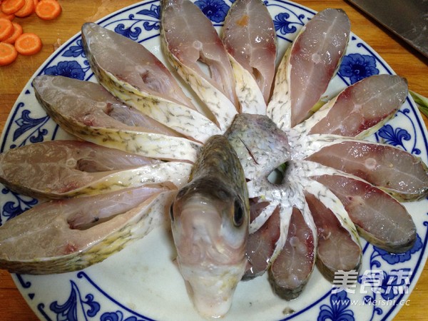 孔雀开屏鱼的做法