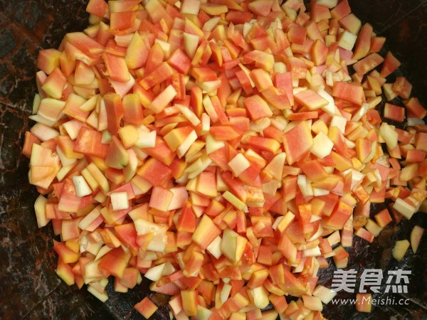 木瓜干榨菜的做法