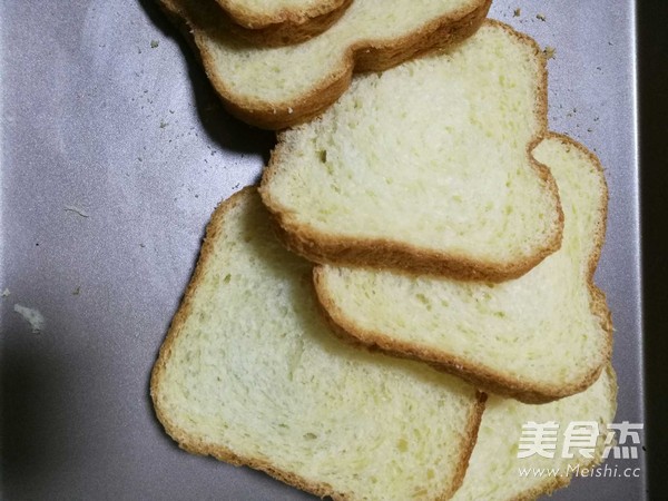 葱香芝士面包片