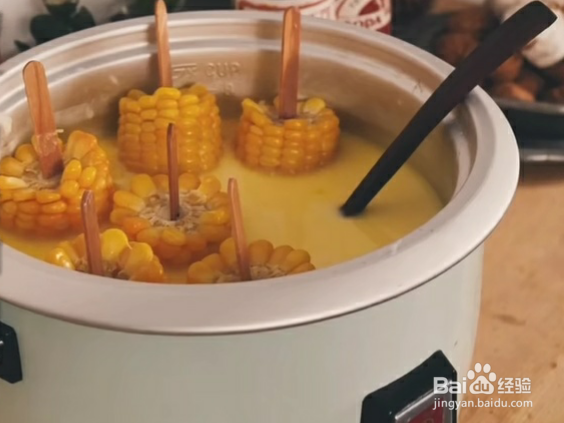 奶香玉米棒的教程