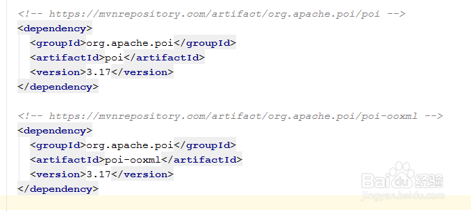 java 通过Apache poi 生成excel文件