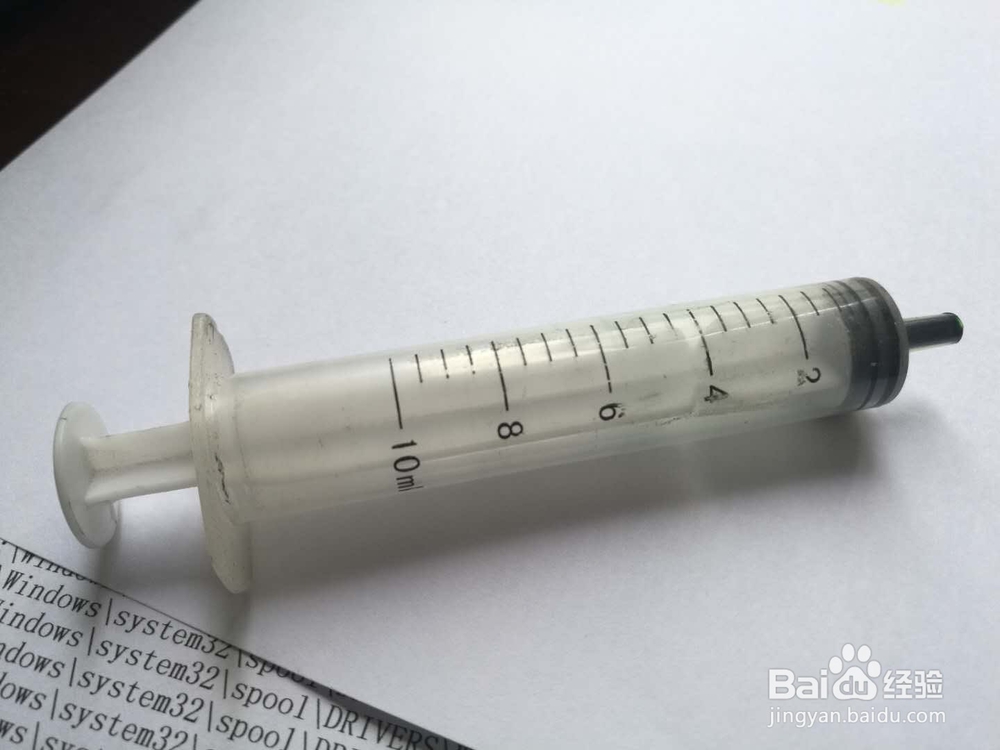 佳能G1800连供打印机墨管无墨的解决办法