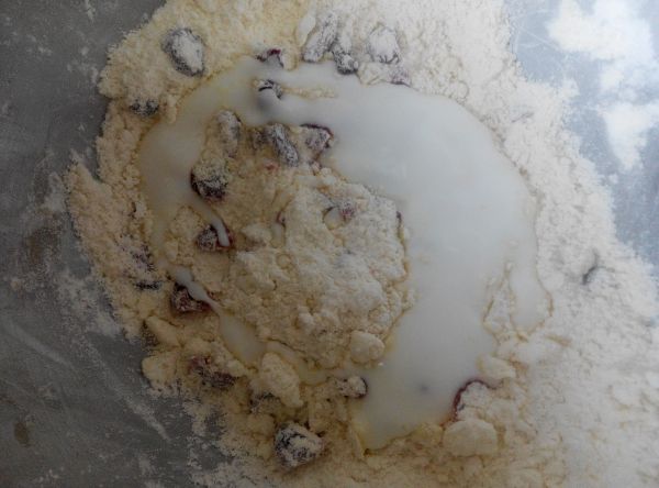 蔓越莓白巧克力司康饼