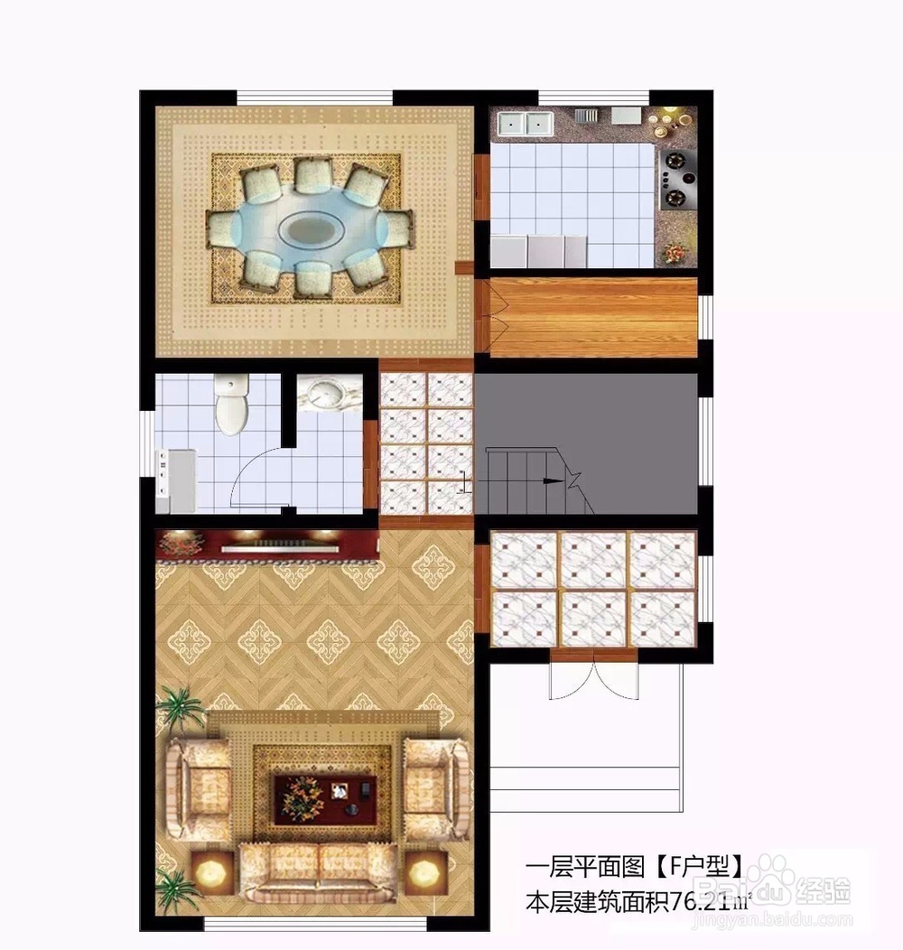 卧室门在中间怎么装修