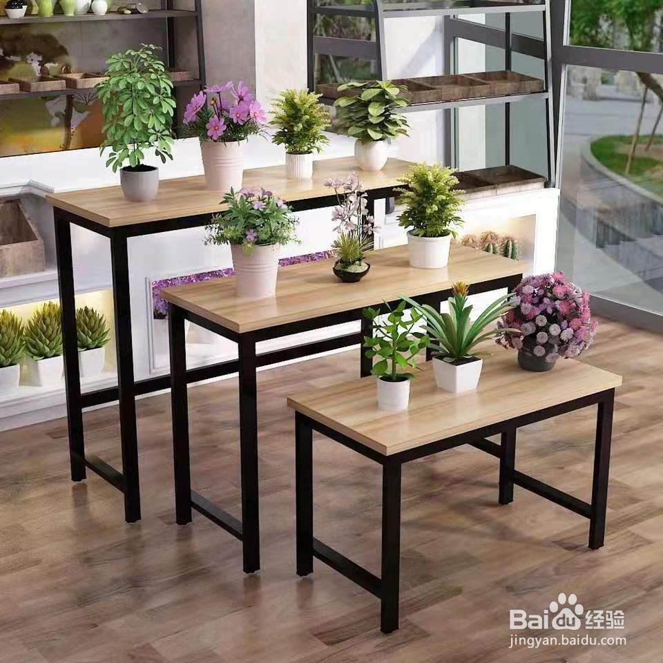 网购流水台展示台安装