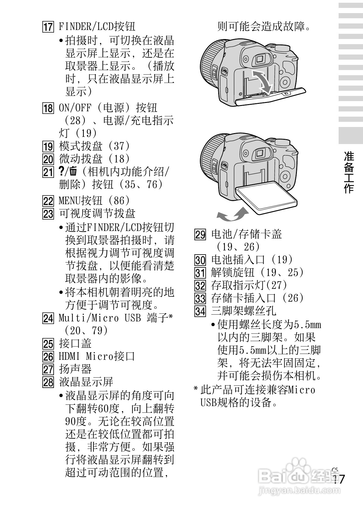 SONY索尼DSC-HX300数码相机说明书:[2]