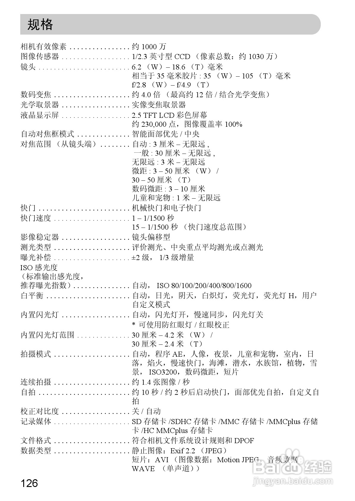 佳能IXUS9515数码相机使用说明书:[13]