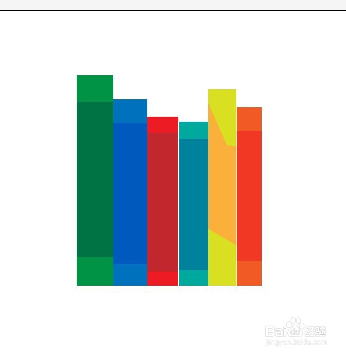 ai如何绘制一堆书的教程