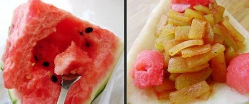 辣拌西瓜皮的做法