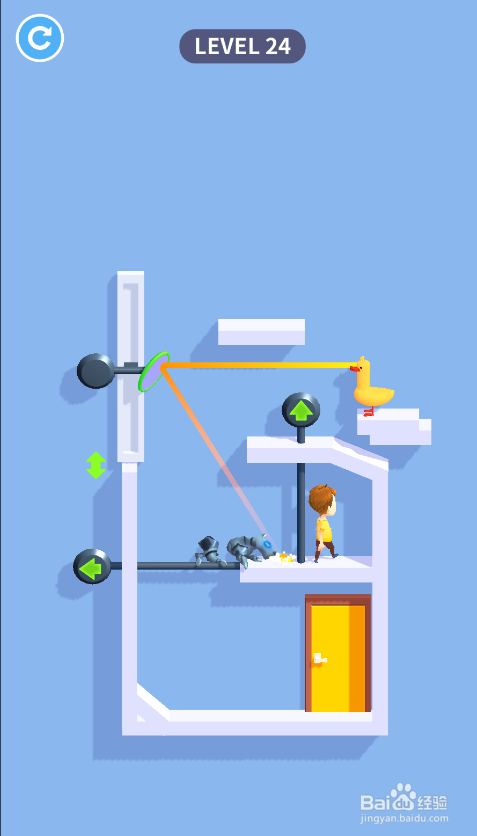 Run Away的LEVEL 24如何过关?