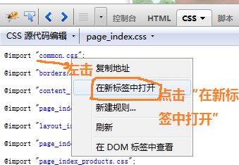 怎样下载网站中的多个css文件