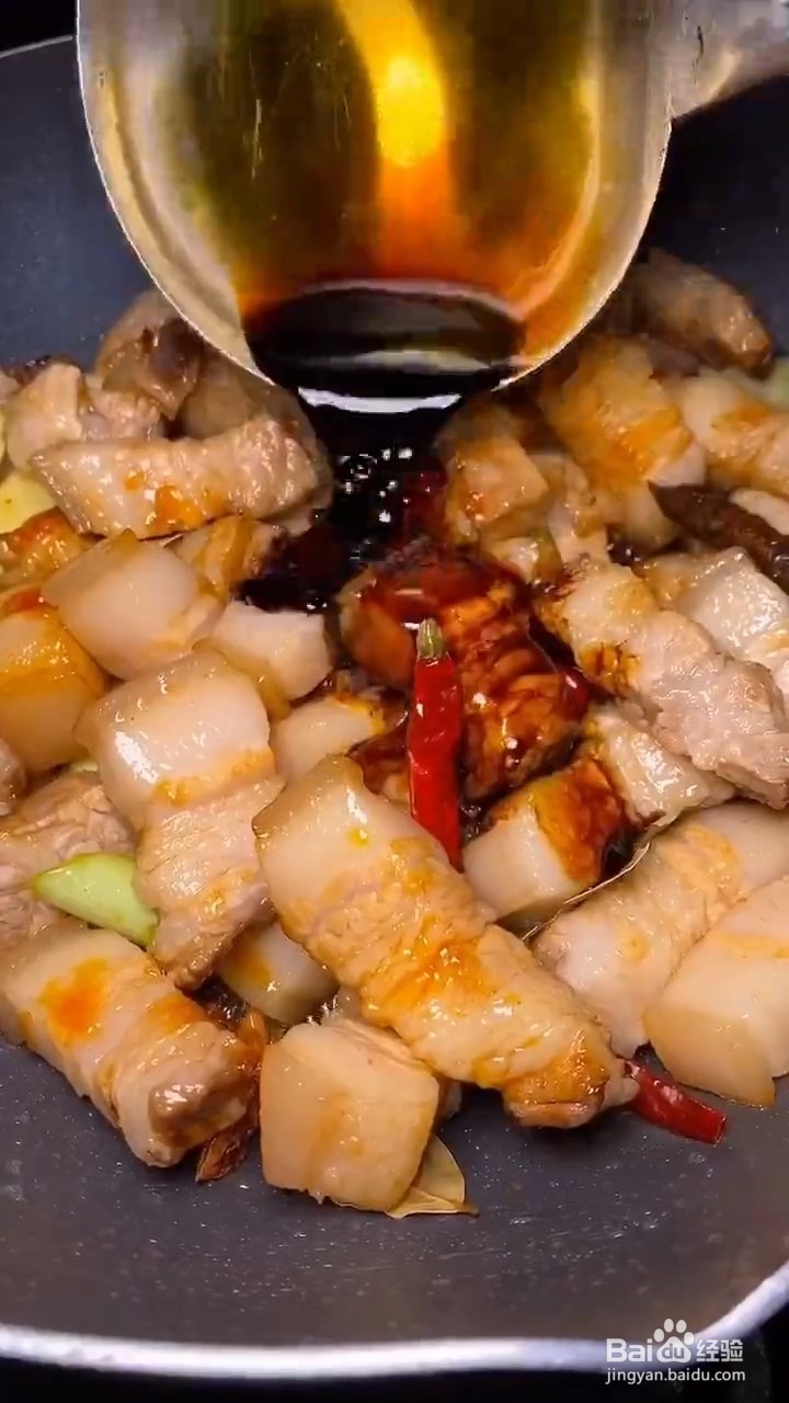 如何自制美味好吃的红烧五花肉