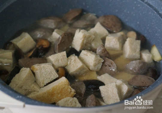 怎么做香菇豆腐焖牛肉丸