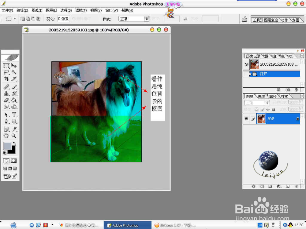 ps怎样抠毛发动物和头发3种方法