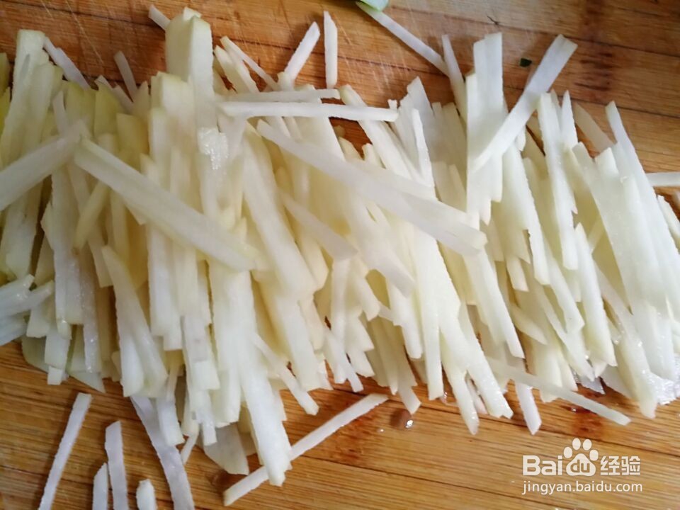炒土豆丝的做法