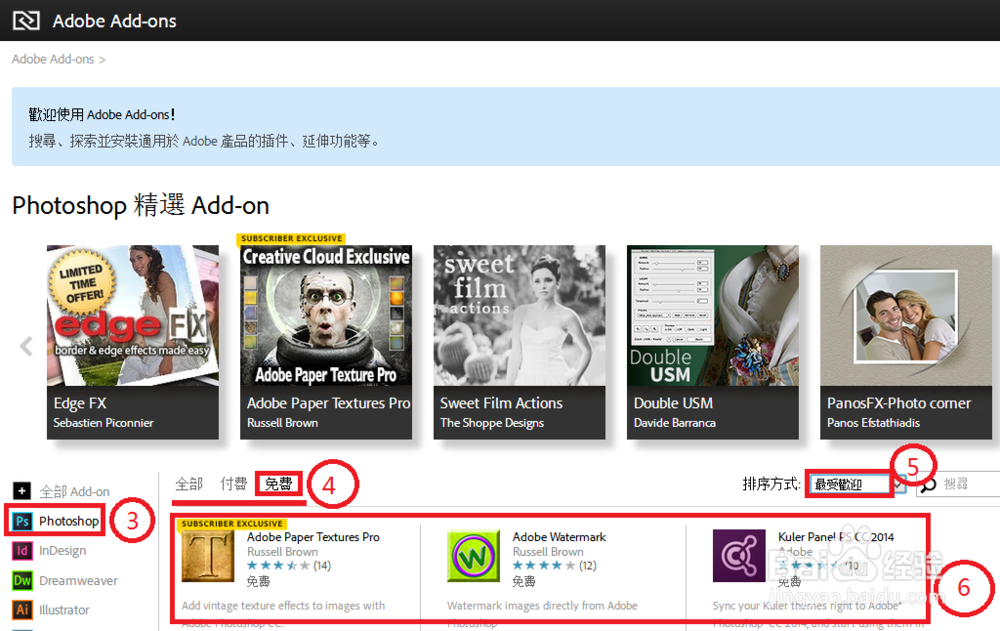 升级Photoshop CC 2014：[2]扩展在\离线安装