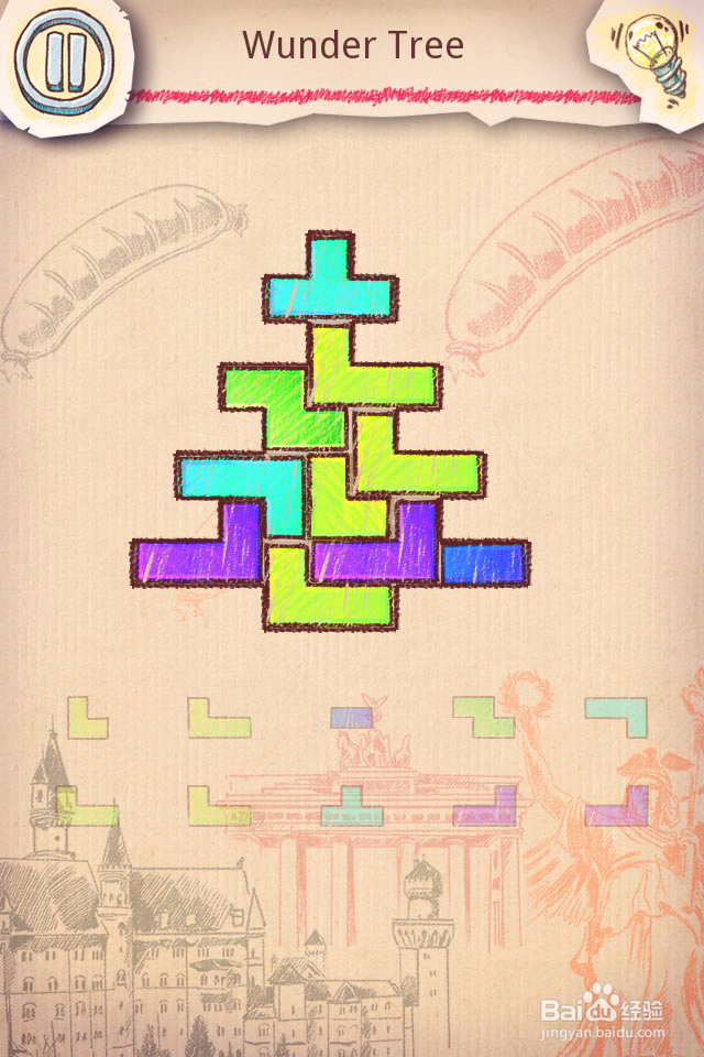 Doodle Fit2 攻略-12 German 德国