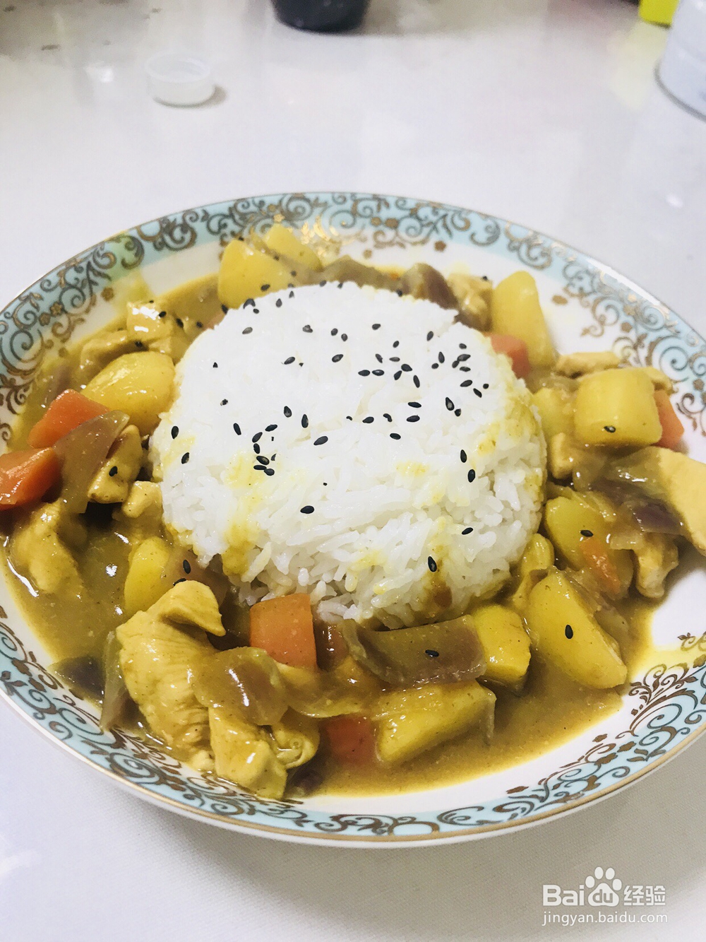 减脂版咖喱鸡饭的新做法