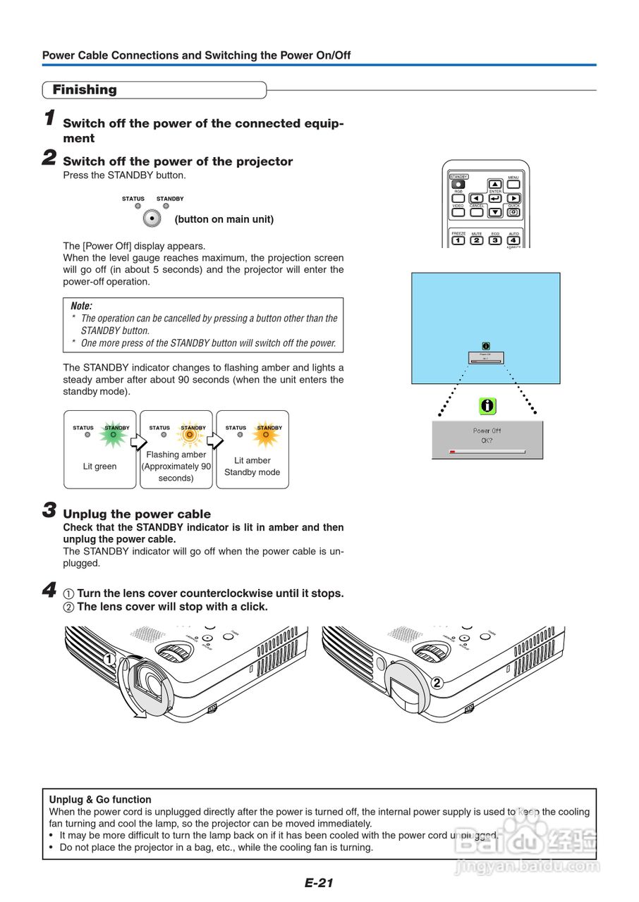 PLUS V-339投影机使用说明书:[3]