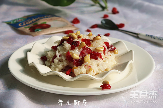 蔓越莓松仁大米布丁
