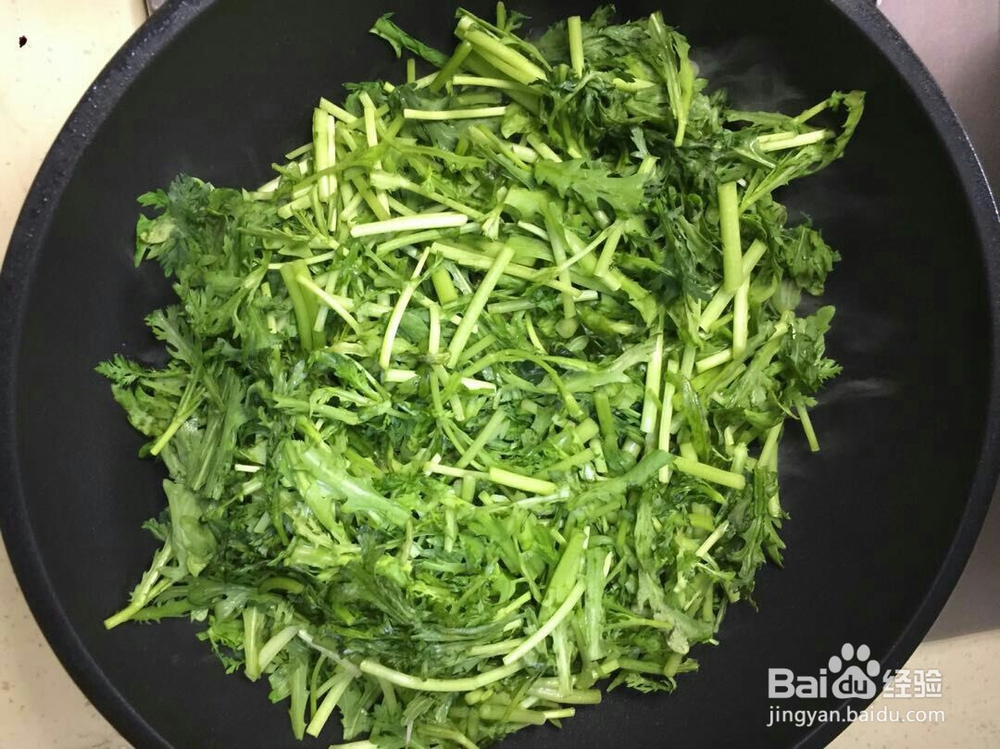 怎么做蒜蓉茼蒿