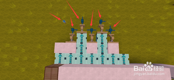 迷你世界密码门怎么做