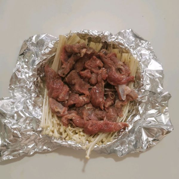 锡纸孜然焖烤牛肉